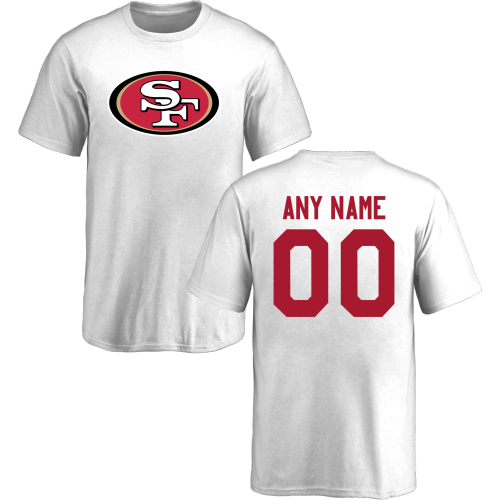 Youth San Francisco 49ers Design-Your-Own Short Sleeve Custom NFL T-Shirt